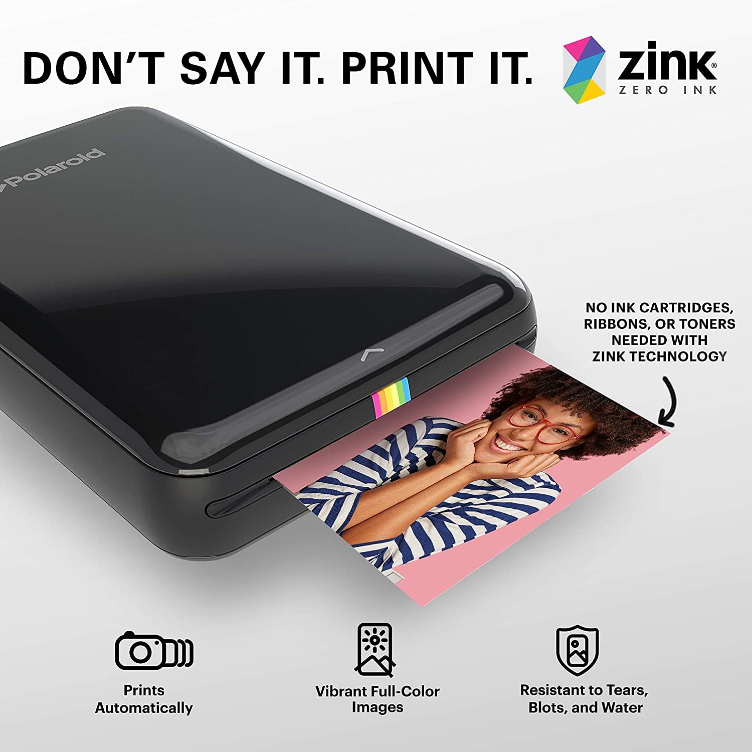 2"X3" Premium Instant Photo Paper (50 Pack) Compatible with Polaroid Snap, Snap Touch, Zip and Mint Cameras and Printers